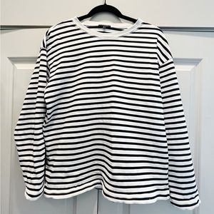 Massimo Dutti striped Breton top